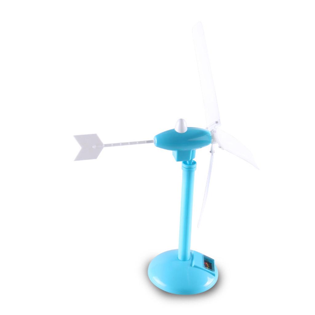 Renewable Energy Us - ของเล่นกังหันลม DIY ชุดสร้างเครื่องกำเนิดไฟฟ้าพลังงานแสงอาทิตย์ ชุดตัวต่อเสริมความรู้ด้านวิทยาศาสตร์ สำหรับการทดลองในห้องเรียน