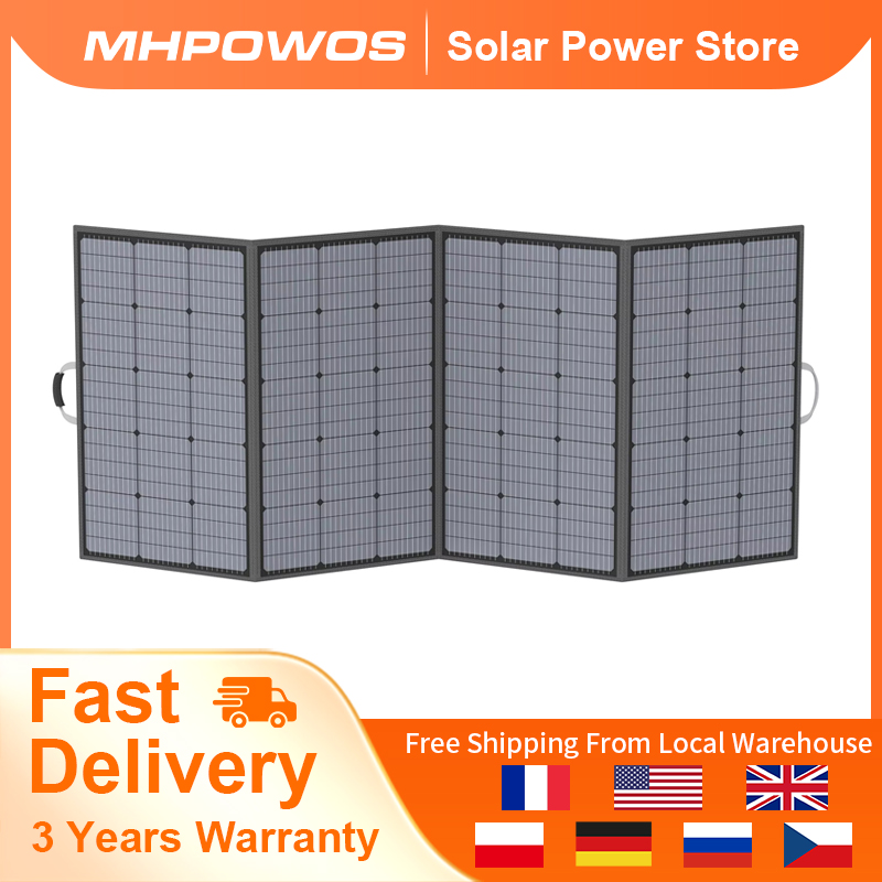 Rv Solar Kit 400W - แผงโซลาร์เซลล์ MHPOWOS 400W 220W 110W แบบพกพา