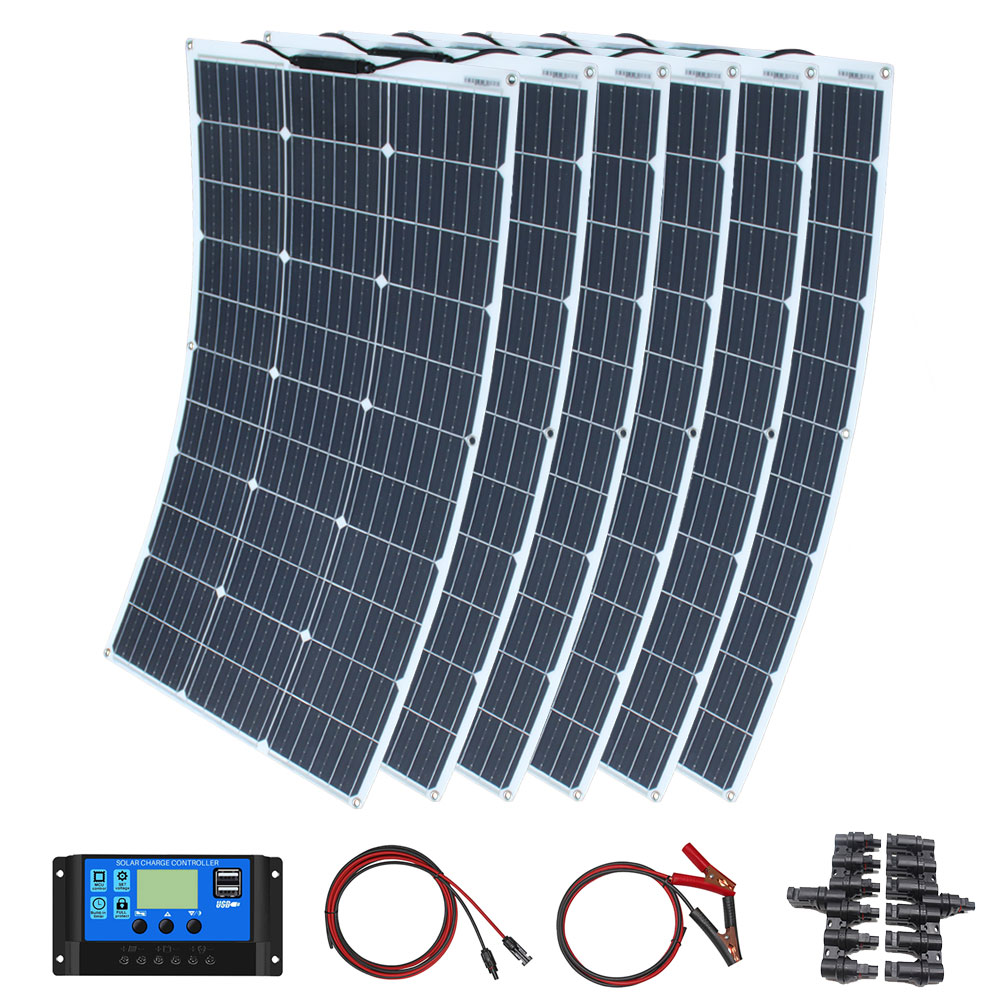 Rv Solar Kit 400W - ชุดแผงโซลาร์เซลล์ 100W 200W 300W 400W 500W