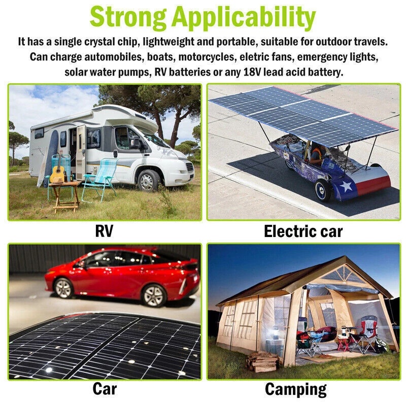 ชุดแผงโซลาร์เซลล์แบบกึ่งยืดหยุ - Rv Solar Kit 400W บทวิจารณ์และราคา