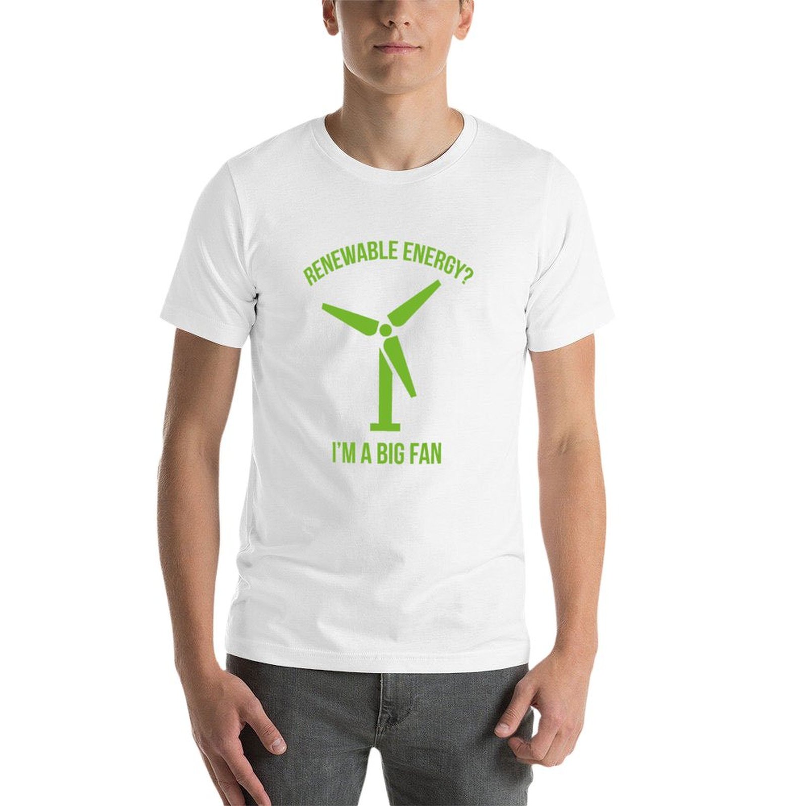 เสื้อยืดพลังงานทดแทนลายพิมพ์คล - Renewable Energy In China บทวิจารณ์และราคา