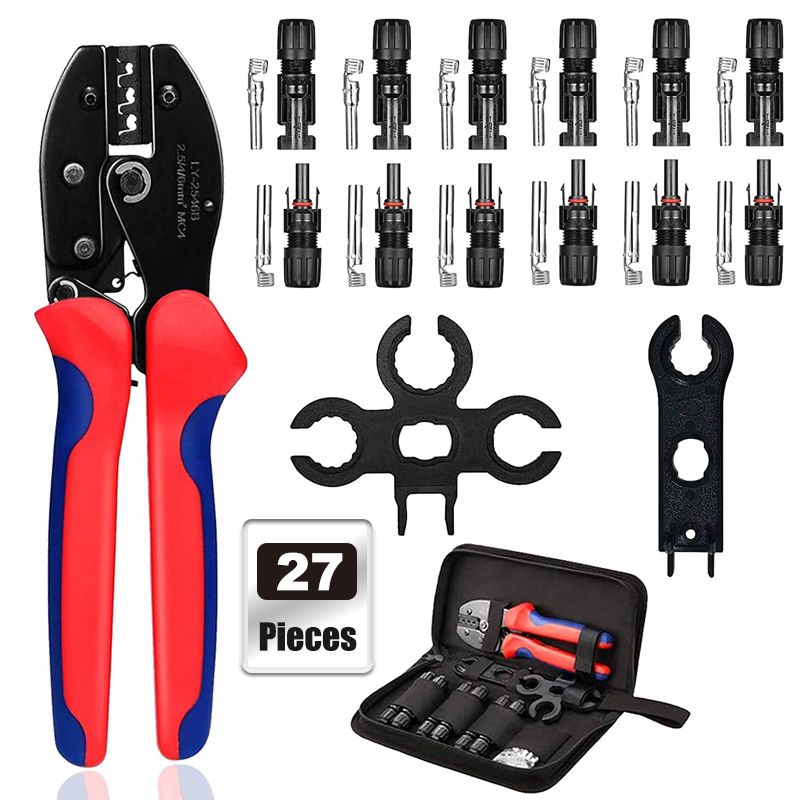 ชุดกล่องเครื่องมือคีมยำหัวพลัง - Mc4 Crimping Tool บทวิจารณ์และราคา