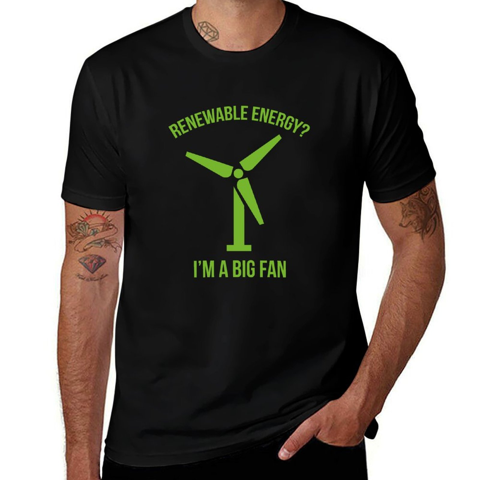 เสื้อยืดพลังงานทดแทน เสื้อยืดพ - Renewable Energy In China บทวิจารณ์และราคา